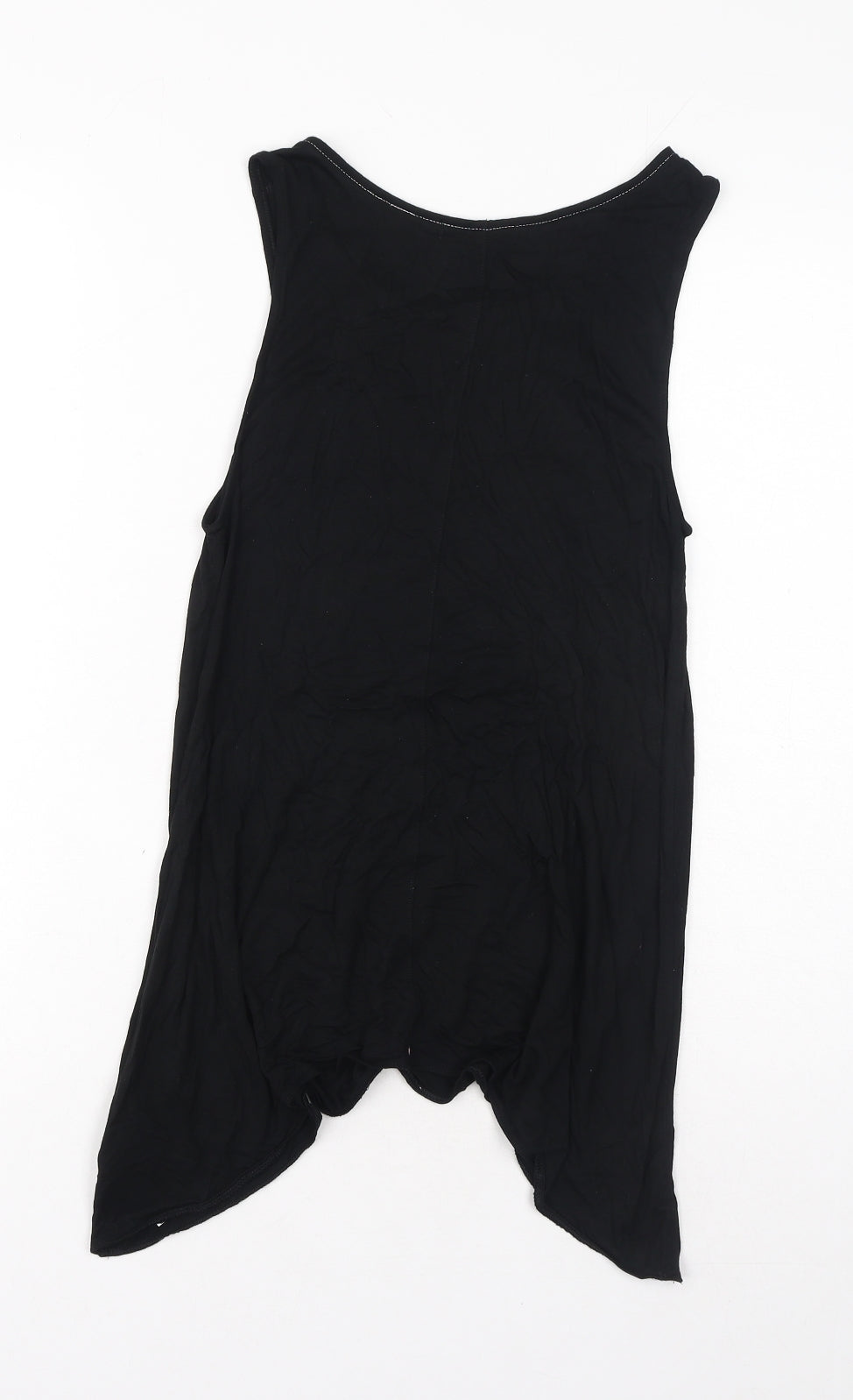 Womens UK Size S Gap Black Tunic Tank