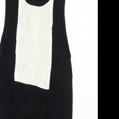 Womens UK Size S Gap Black Tunic Tank