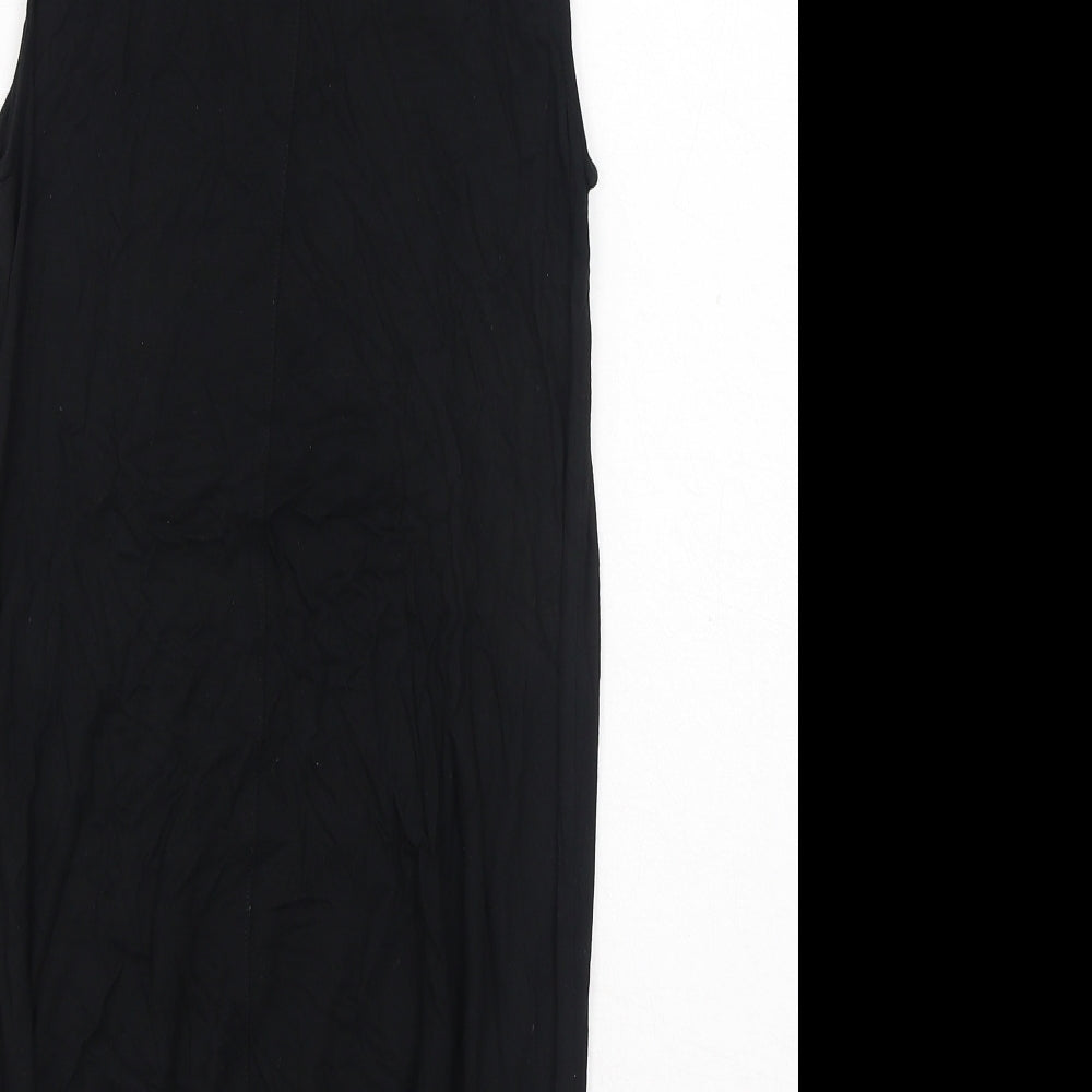 Womens UK Size S Gap Black Tunic Tank