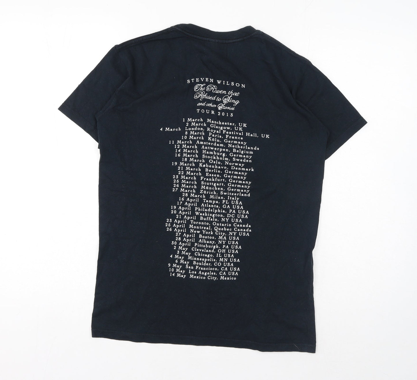 Womens UK Size S Gildan Black Basic T-Shirt