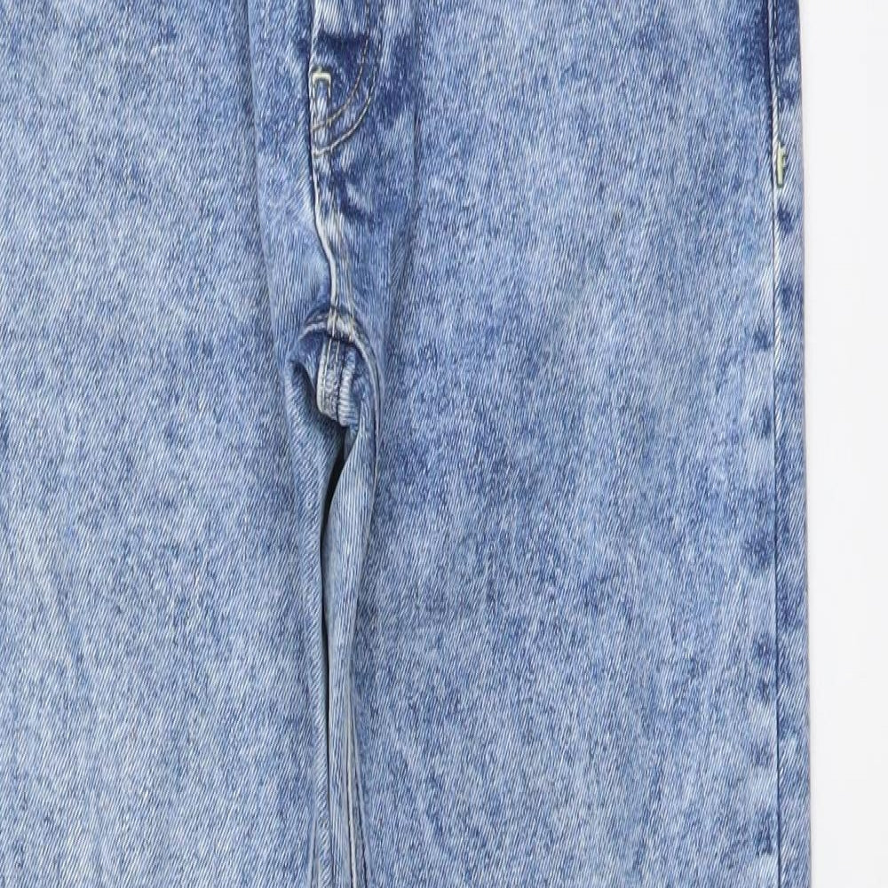 Mens UK Size 30 in Topman Regular Fit Skinny Blue Jeans