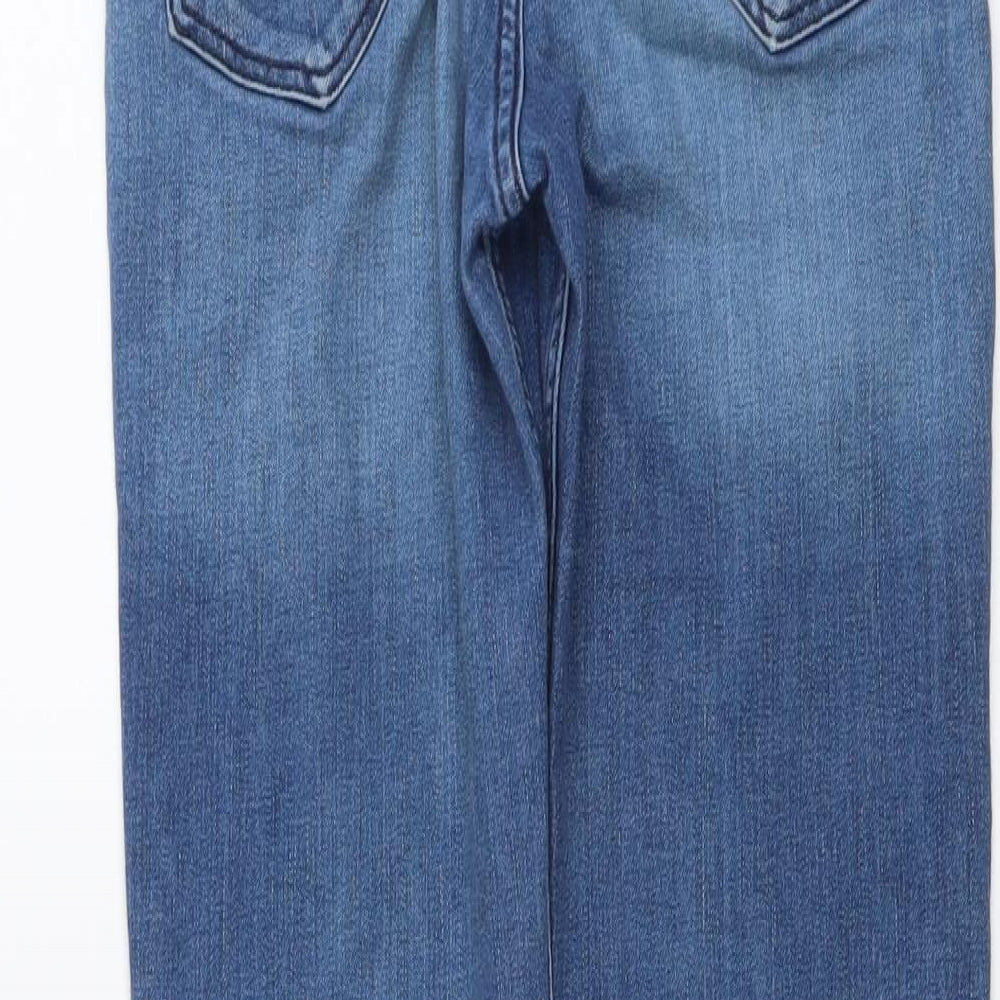 Womens UK Size 26 in H&M Regular Fit Skinny Blue Jeans