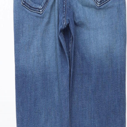 Womens UK Size 26 in H&M Regular Fit Skinny Blue Jeans