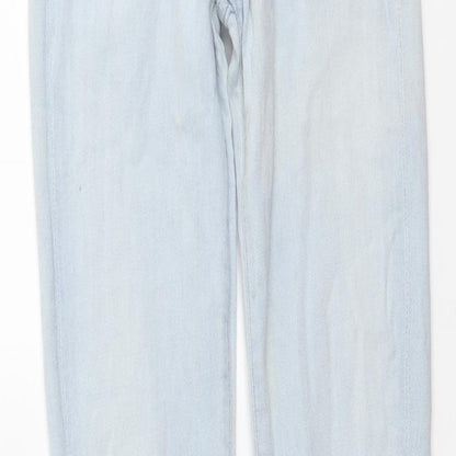 GOLDSIGN Womens Blue Cotton Skinny Jeans Size 26 in L32 in Regular Button