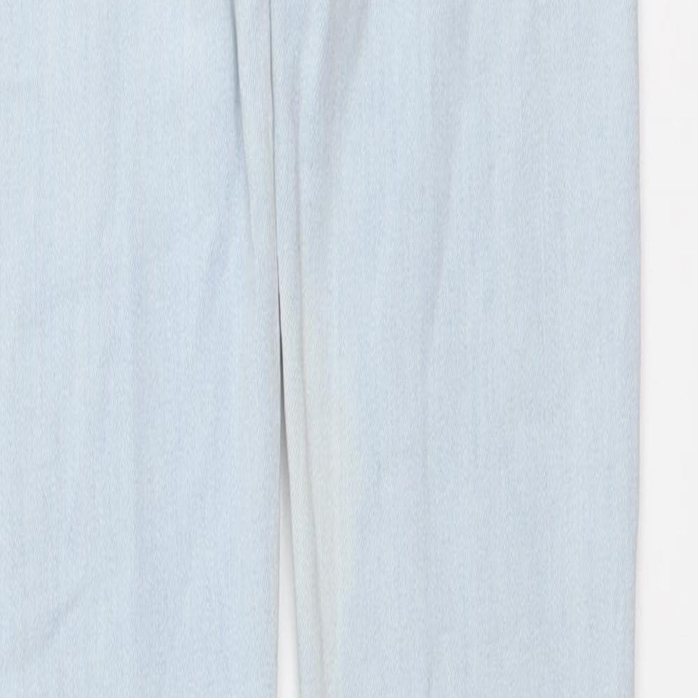 GOLDSIGN Womens Blue Cotton Skinny Jeans Size 26 in L32 in Regular Button