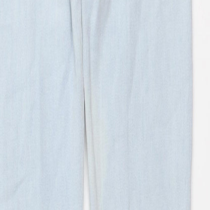 GOLDSIGN Womens Blue Cotton Skinny Jeans Size 26 in L32 in Regular Button