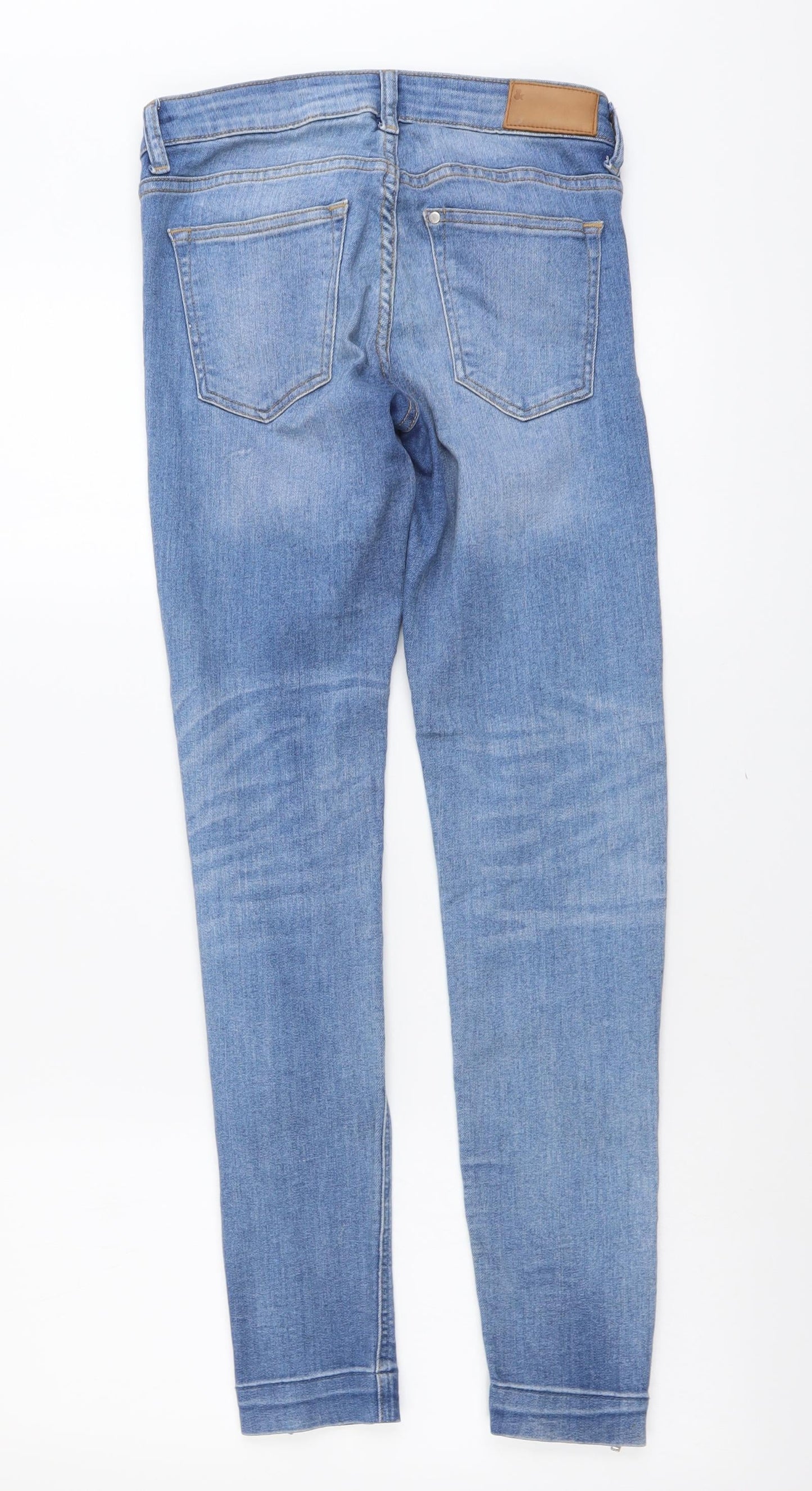 Womens UK Size 26 in H&M Regular Fit Skinny Blue Jeans