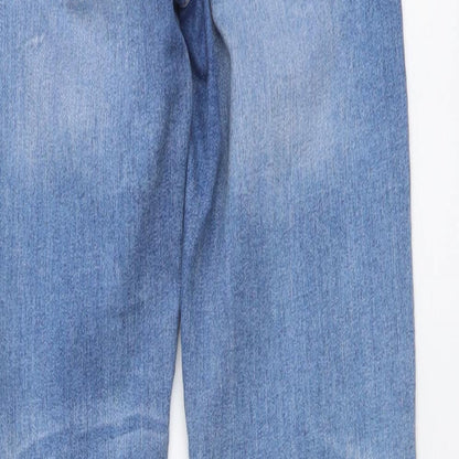 Womens UK Size 26 in H&M Regular Fit Skinny Blue Jeans