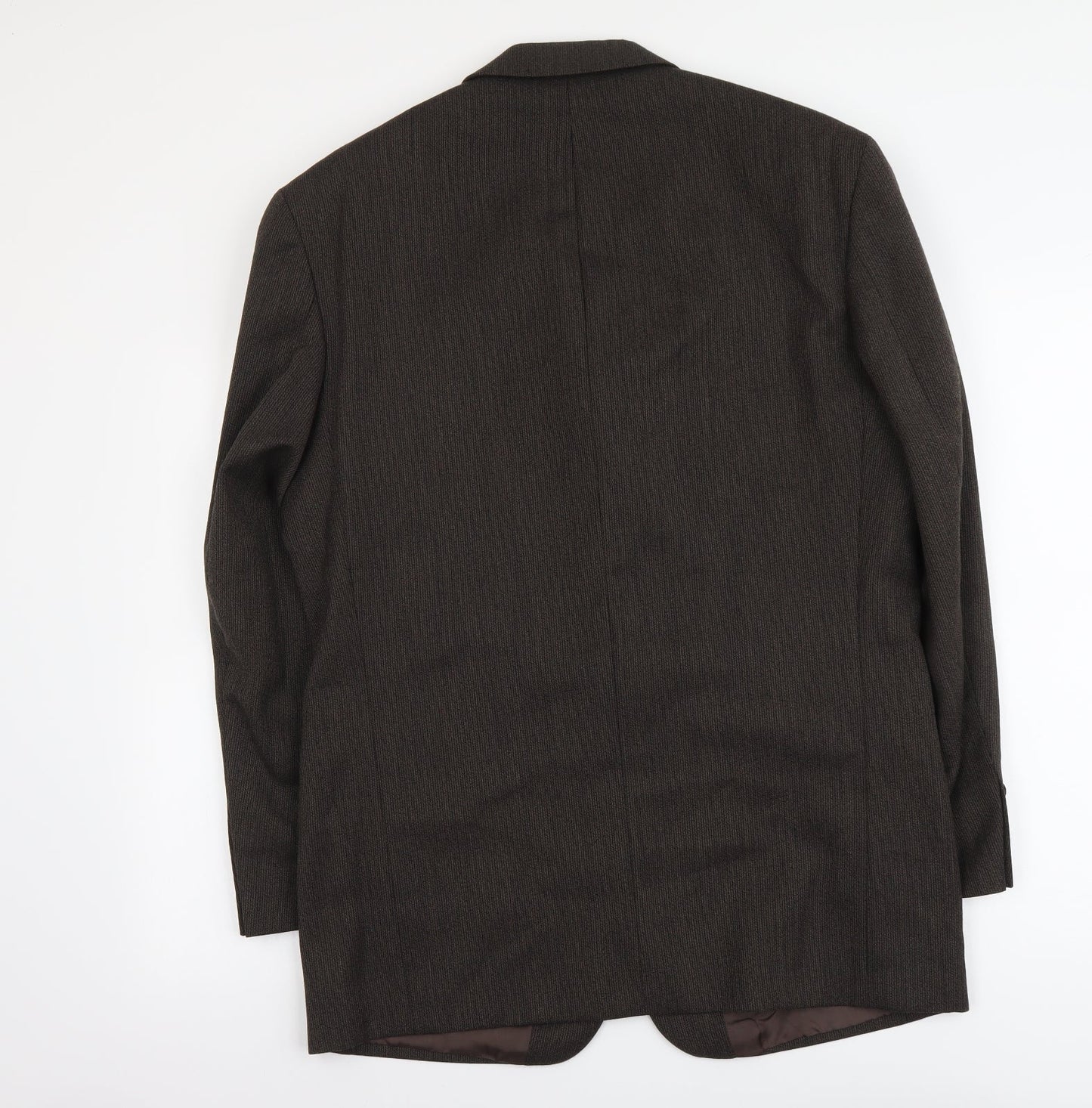 Mens UK Size L Ciro Citterio Regular Brown Suit Jacket