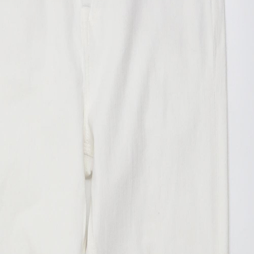 Womens UK Size 30 in Marks and Spencer Regular Fit Skinny White Jeans