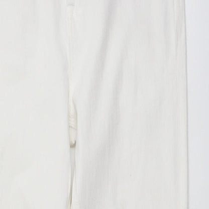 Womens UK Size 30 in Marks and Spencer Regular Fit Skinny White Jeans