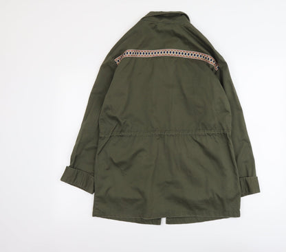 Womens UK Size S H&M Green Jacket