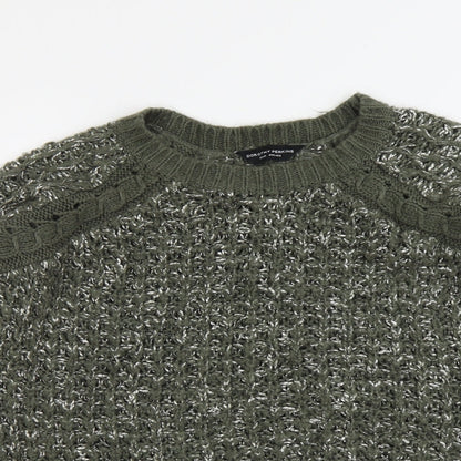 Womens UK Size 12 Dorothy Perkins Green Pullover Jumper