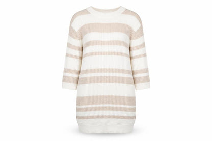 Womens UK Size 8 Marks and Spencer Beige Pullover Jumper