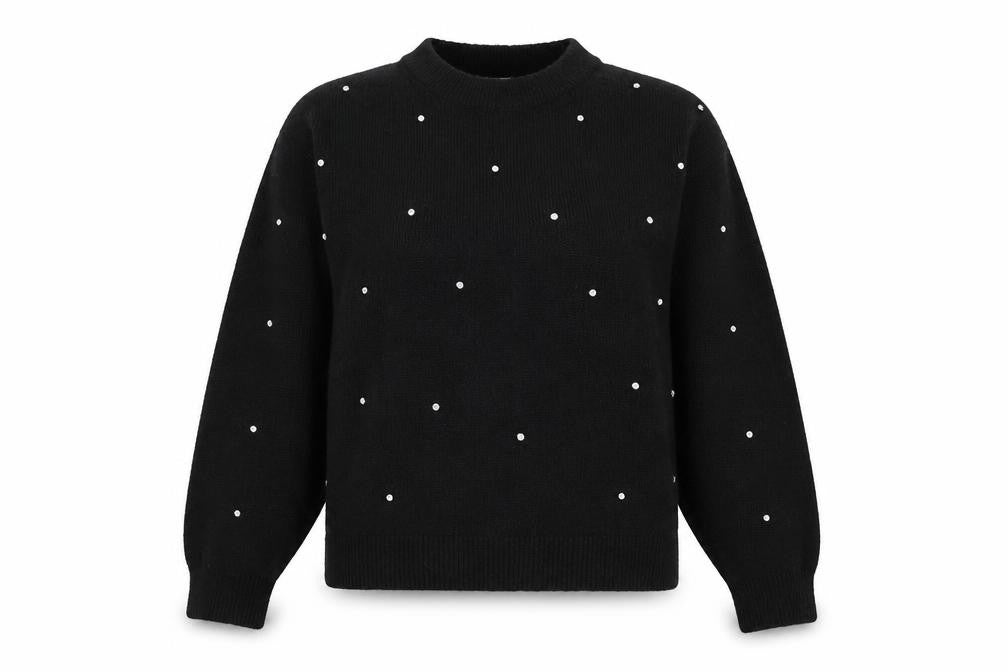 Womens UK Size S H&M Black Pullover Jumper