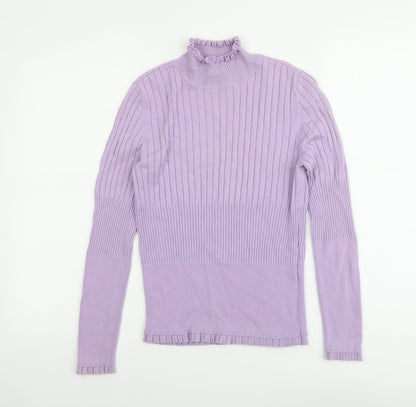 Womens UK Size S Basler Purple Pullover Jumper