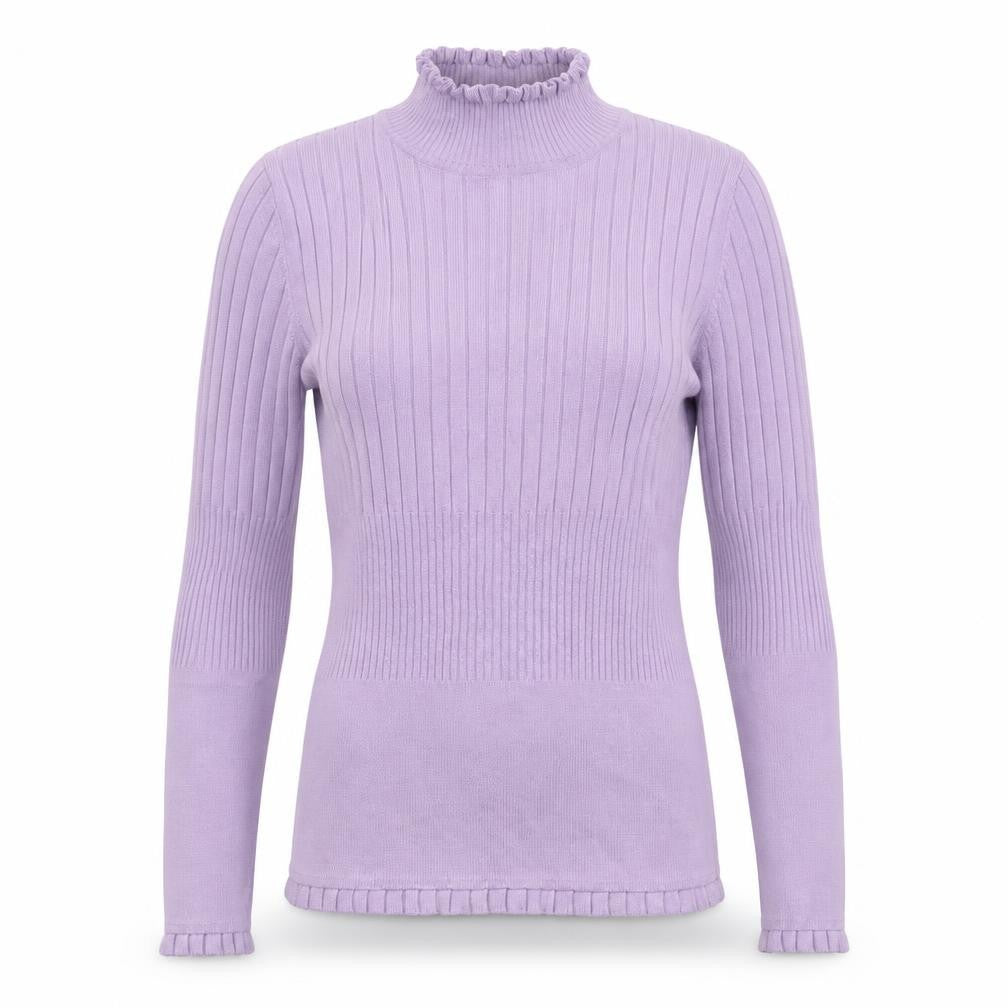 Womens UK Size S Basler Purple Pullover Jumper