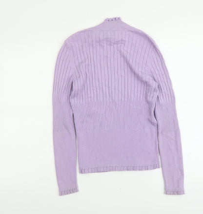 Womens UK Size S Basler Purple Pullover Jumper