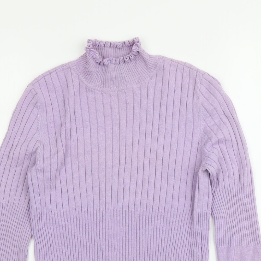 Womens UK Size S Basler Purple Pullover Jumper