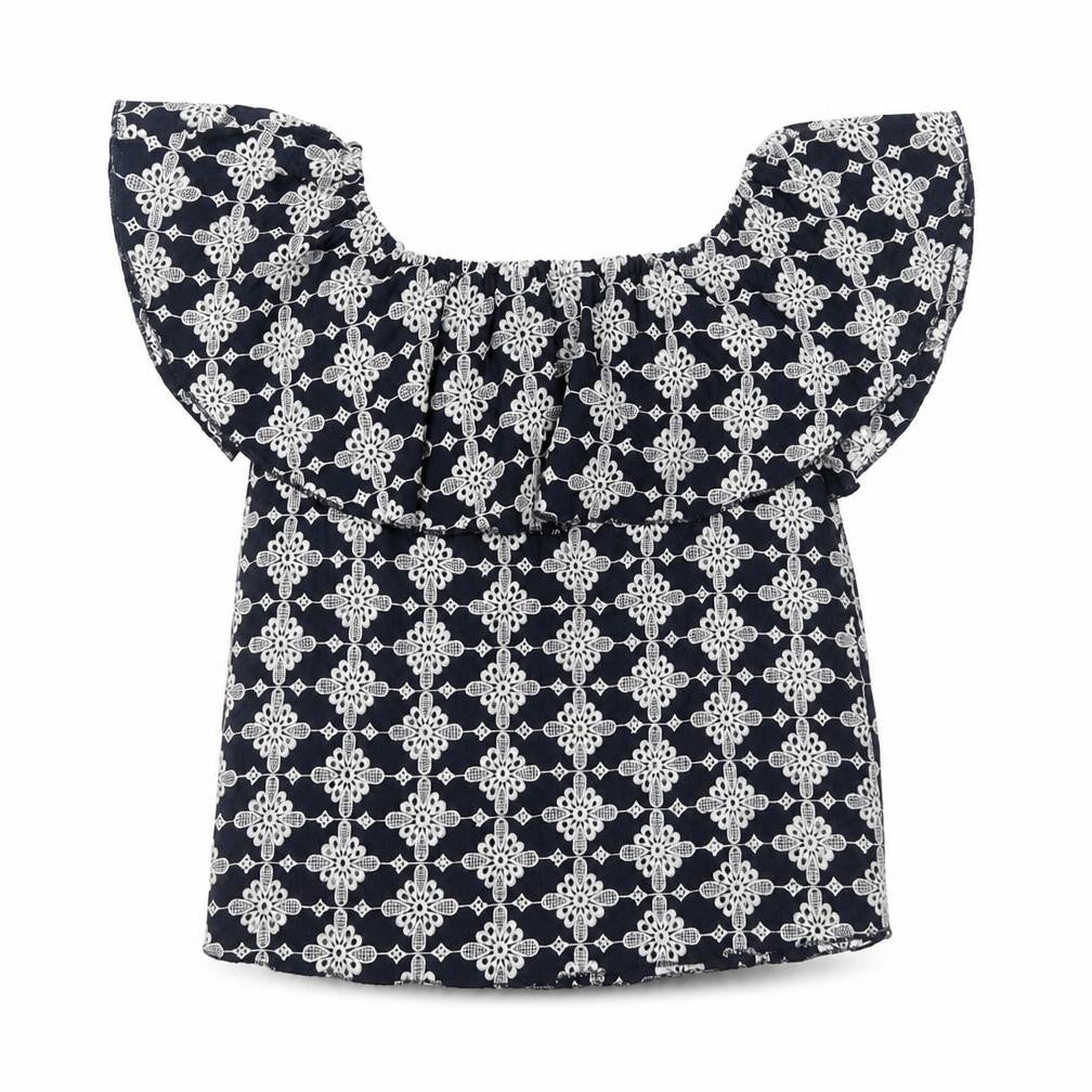 Womens UK Size M Zara Blue Basic Blouse