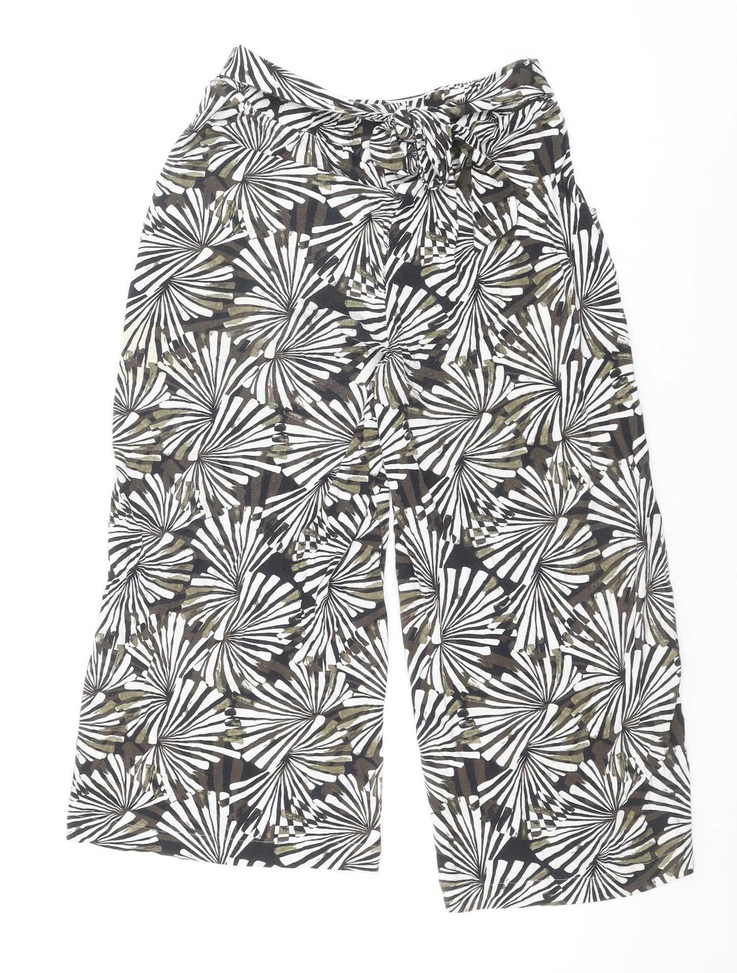 Womens UK Size 6 NEXT Regular Fit  Green Trousers