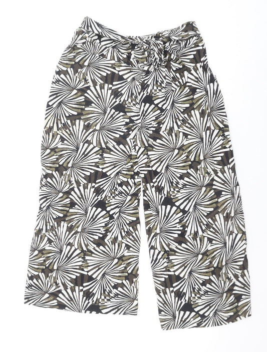 Womens UK Size 6 NEXT Regular Fit  Green Trousers