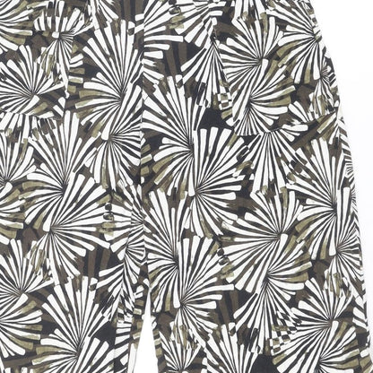 Womens UK Size 6 NEXT Regular Fit  Green Trousers