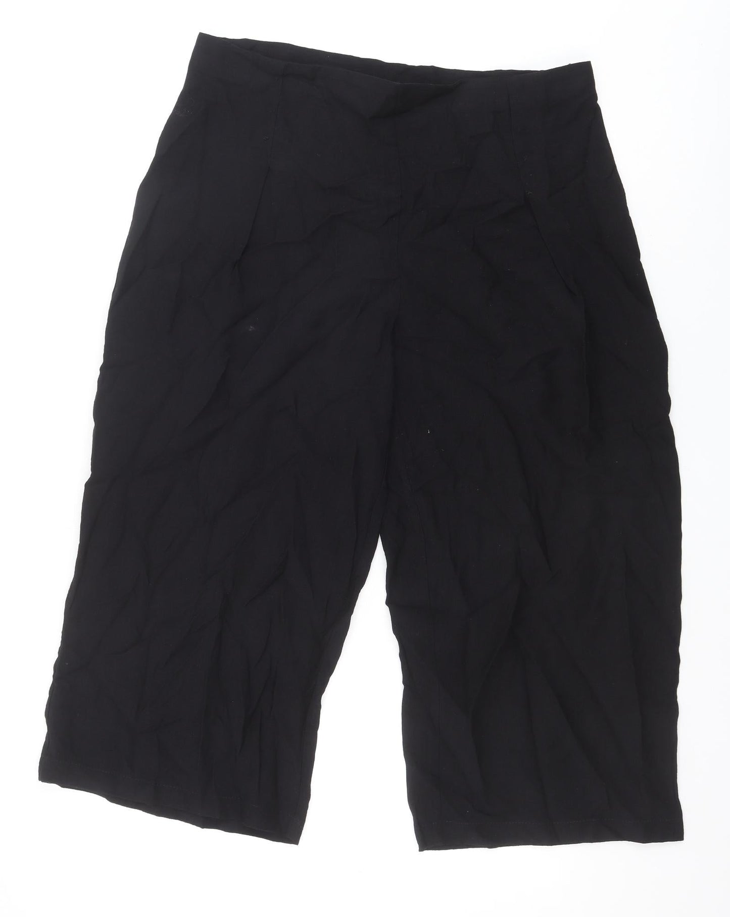 Womens UK Size 14 Et Vous Regular Fit  Black Trousers