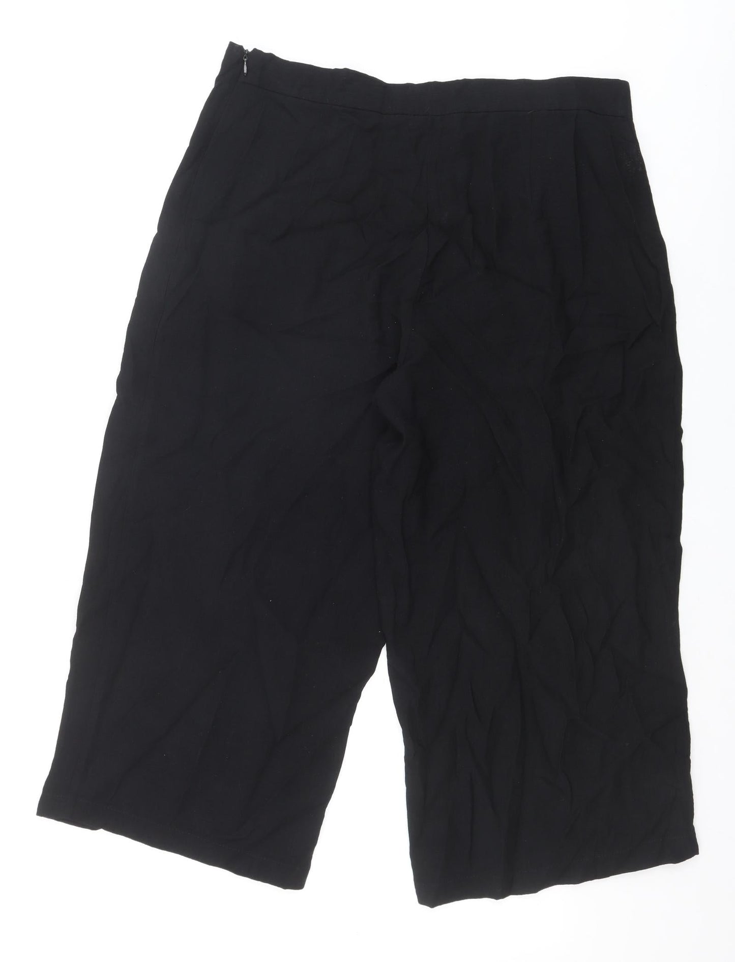 Womens UK Size 14 Et Vous Regular Fit  Black Trousers