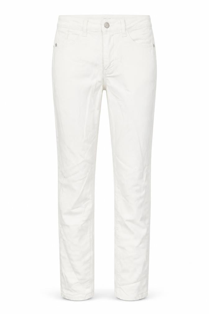 Womens UK Size 8 Preworn Regular Fit Skinny White Jeans