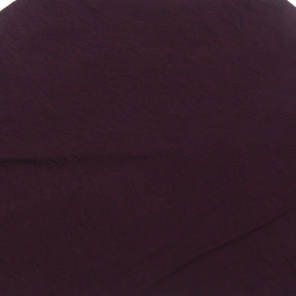 Womens UK Size S Zara Purple Basic Blouse