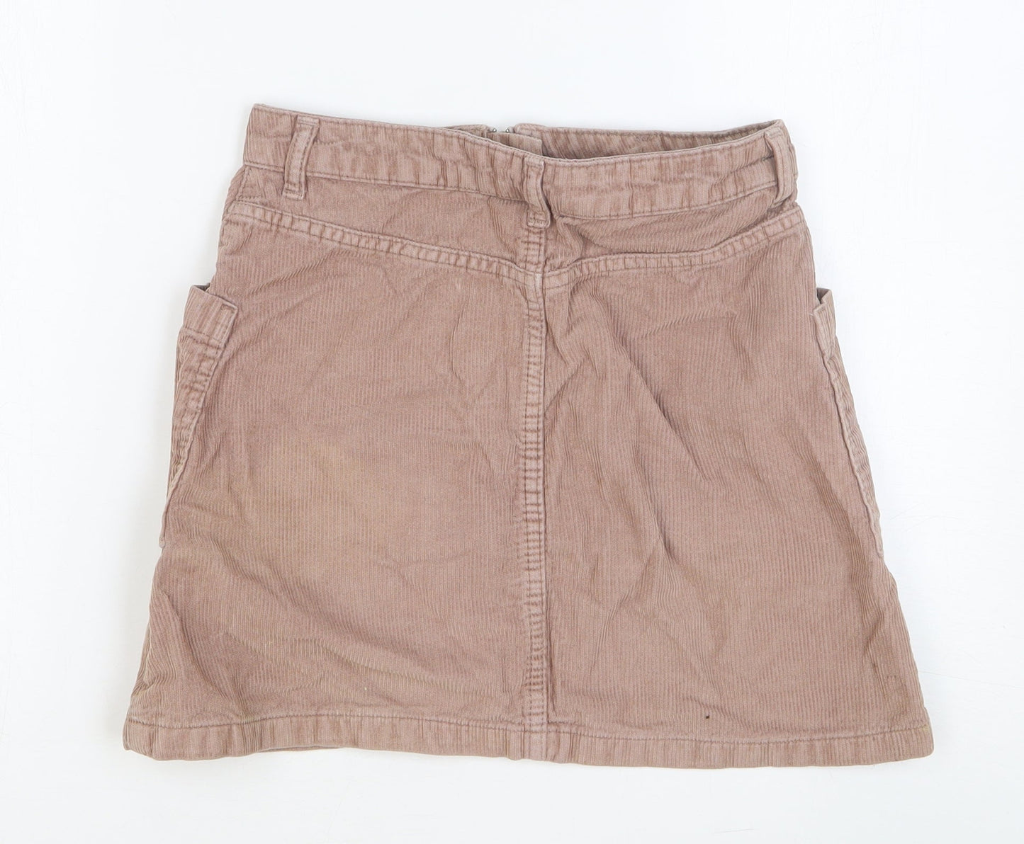 Womens UK Size 8 Topshop Straight & Pencil Corduroy Skirt