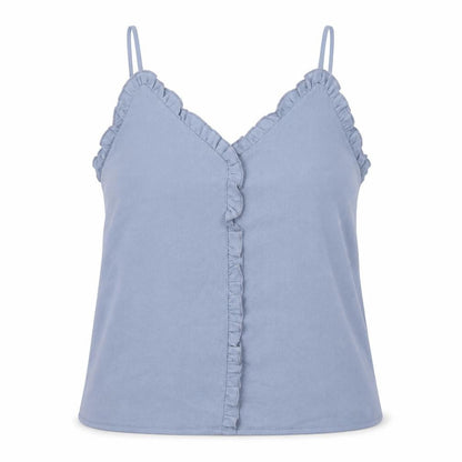 Womens UK Size S SheIn Blue Camisole Tank