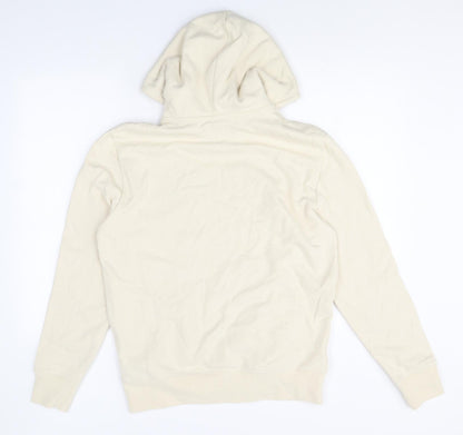 Marks and Spencer Womens Beige Cotton Pullover Hoodie Size S Pullover - Heritage