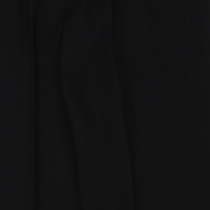 Womens UK Size 12 Dorothy Perkins Regular Fit Dress Pants Black Trousers