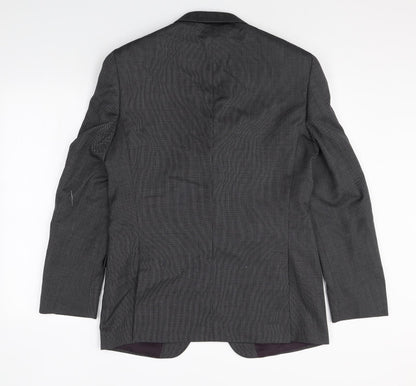 Mens UK Size 40 Marks and Spencer Regular Grey Suit Jacket