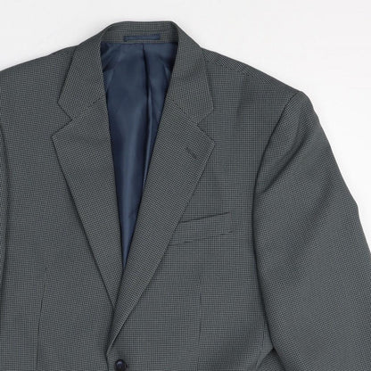 Mens UK Size 42 Simon Taylor Regular Grey Suit Jacket