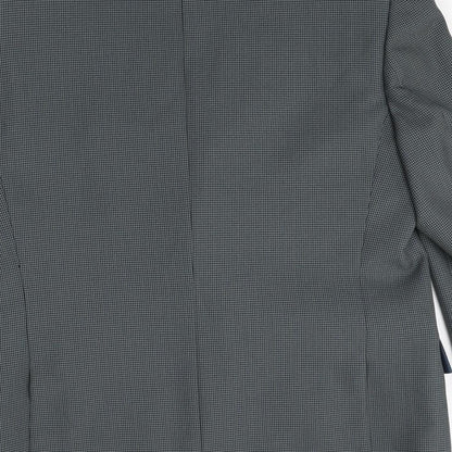 Mens UK Size 42 Simon Taylor Regular Grey Suit Jacket