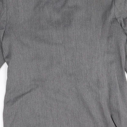 Wallis Womens Grey Polyester Jacket Blazer Size 12
