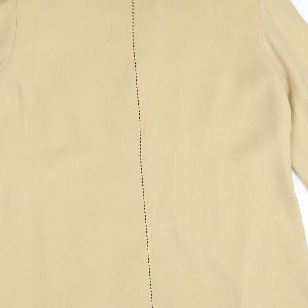 Womens UK Size 18 ELVI Regular Yellow Blazer