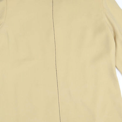 Womens UK Size 18 ELVI Regular Yellow Blazer