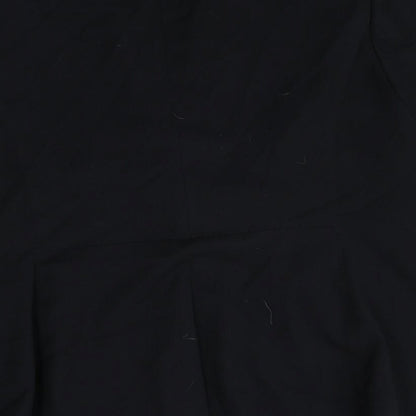 Womens UK Size 10 Preworn Regular Black Blazer