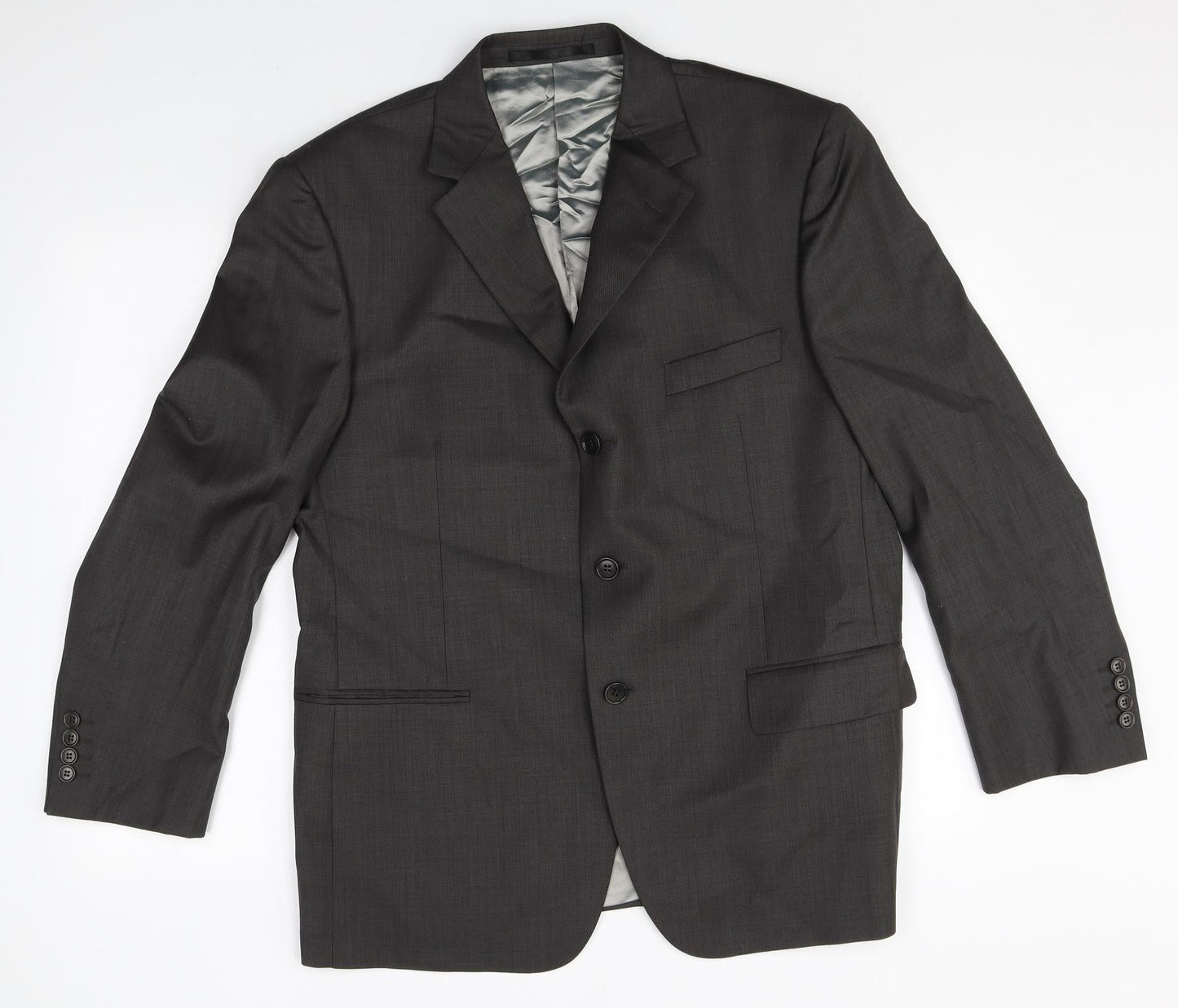 Mens UK Size 42 Marks and Spencer Regular Grey Suit Jacket