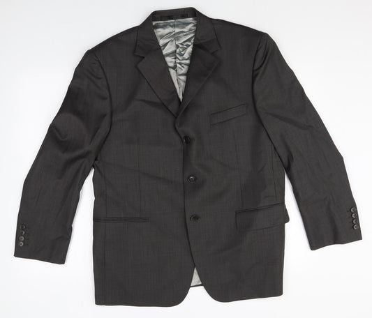 Mens UK Size 42 Marks and Spencer Regular Grey Suit Jacket