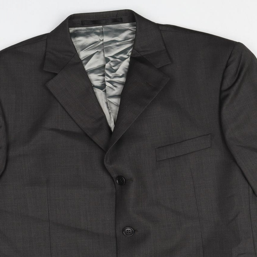 Mens UK Size 42 Marks and Spencer Regular Grey Suit Jacket