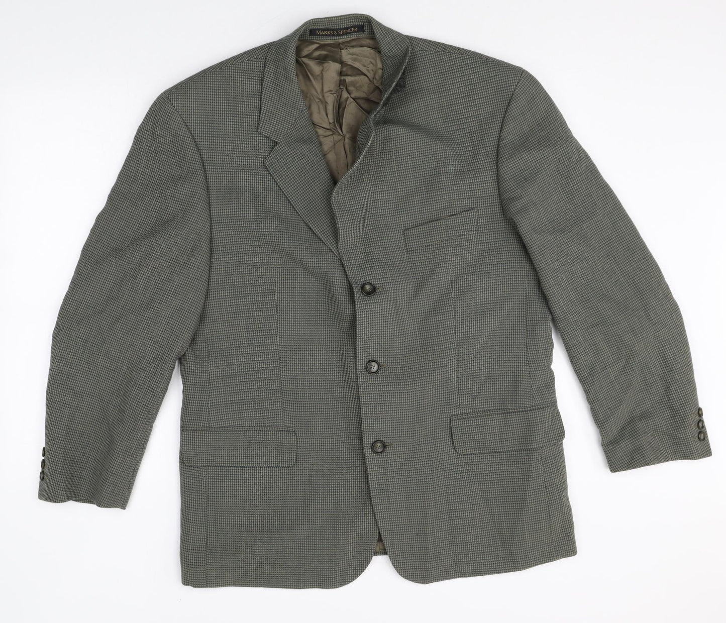 Mens UK Size 42 Marks and Spencer Regular Grey Suit Jacket