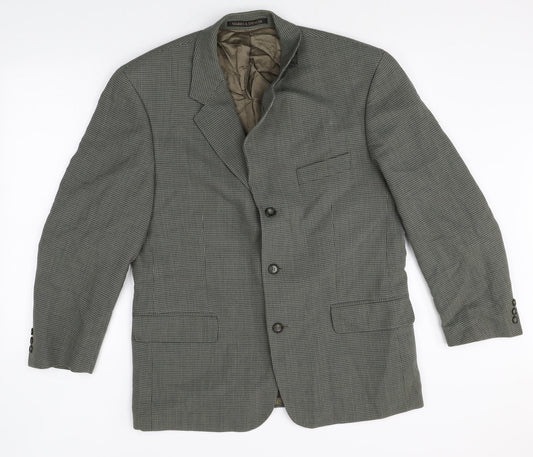 Mens UK Size 42 Marks and Spencer Regular Grey Suit Jacket