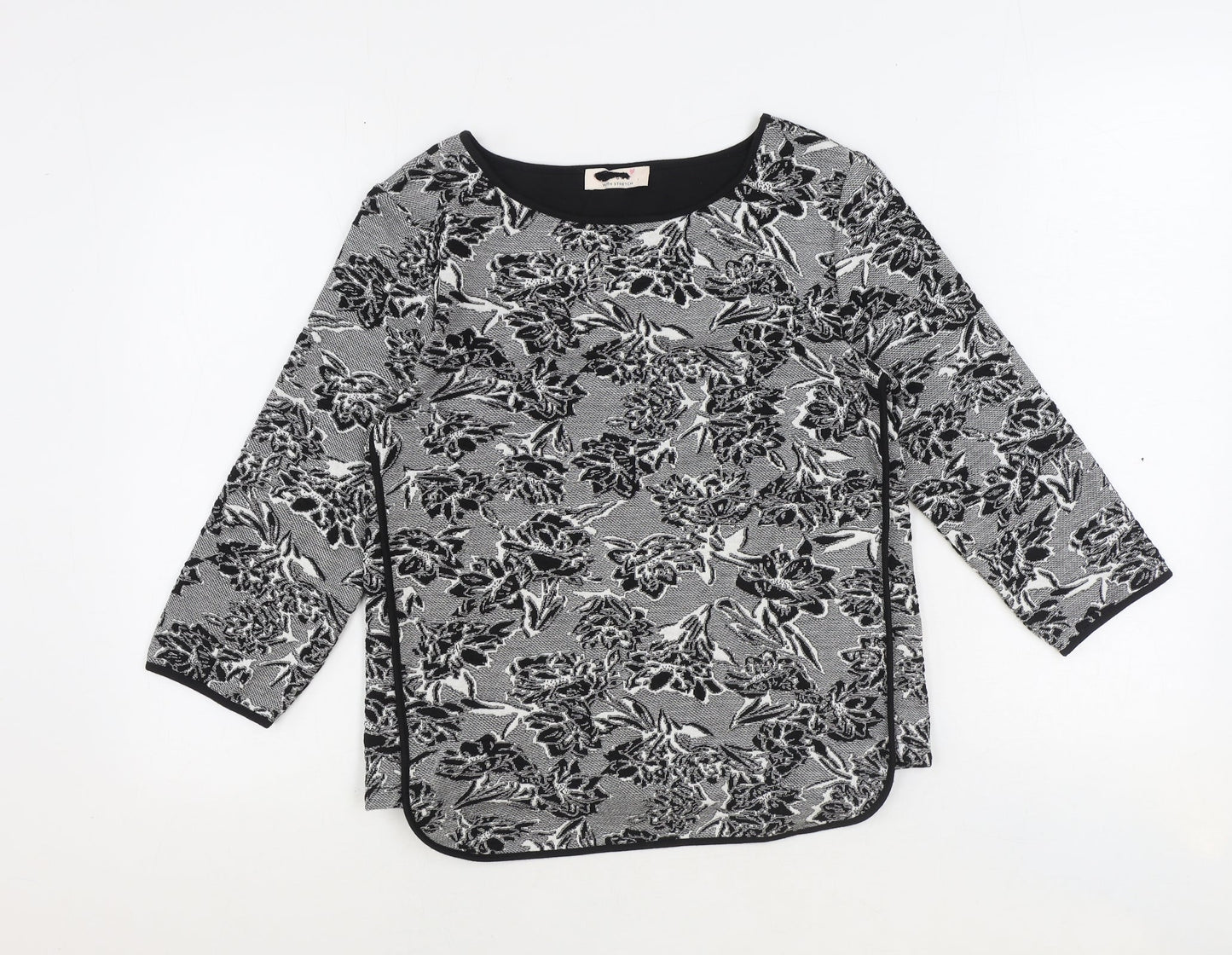 Womens UK Size 10 Marks and Spencer Black Basic Blouse