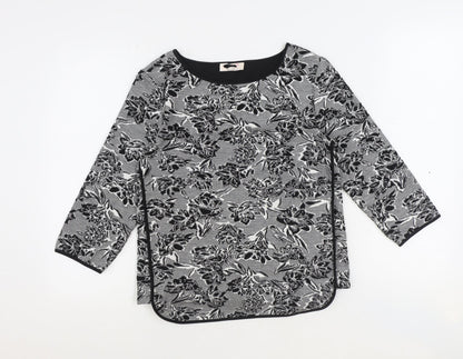 Womens UK Size 10 Marks and Spencer Black Basic Blouse