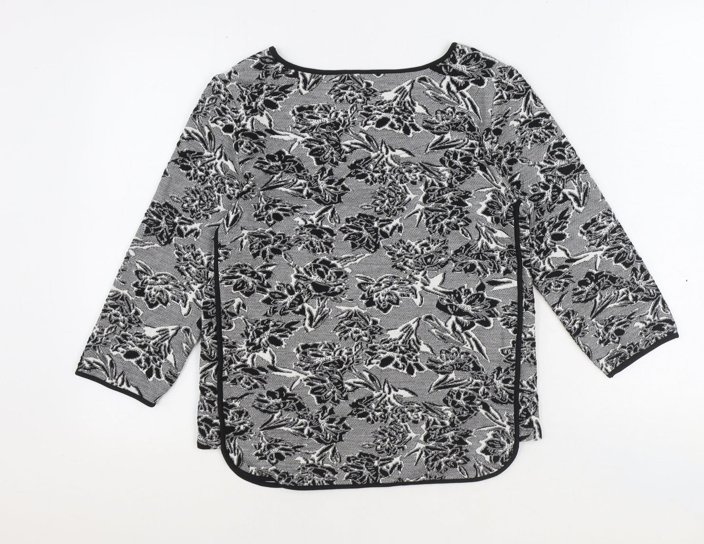 Womens UK Size 10 Marks and Spencer Black Basic Blouse